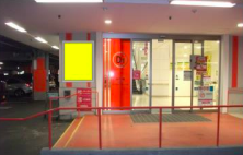 【イオンモール筑紫野】モール内広告 地下駐車場入館入口広告パネル