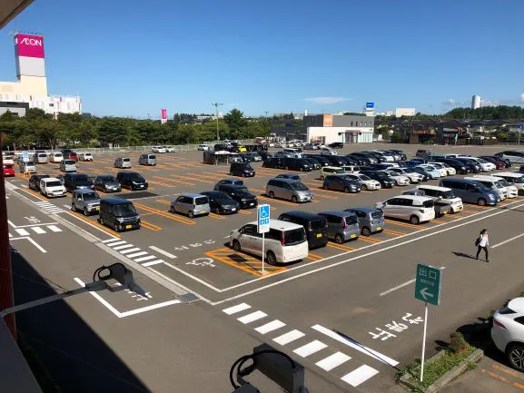 【フレスポ御所野】キッチンカー利用が可能なジェイマルエー前駐車場スペース