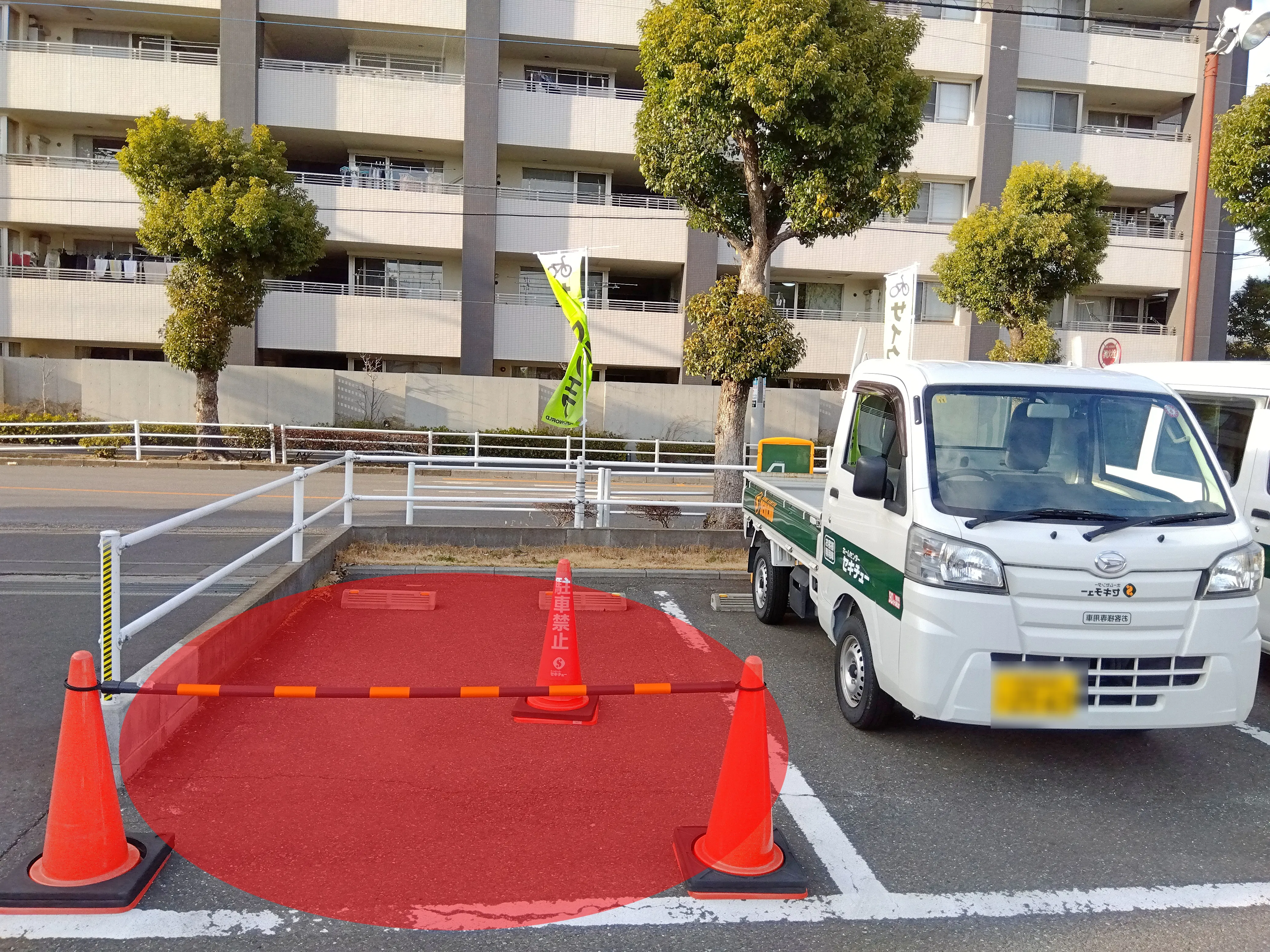 【セキチューせんげん台西店】ホームセンター敷地内のキッチンカー出店スペース