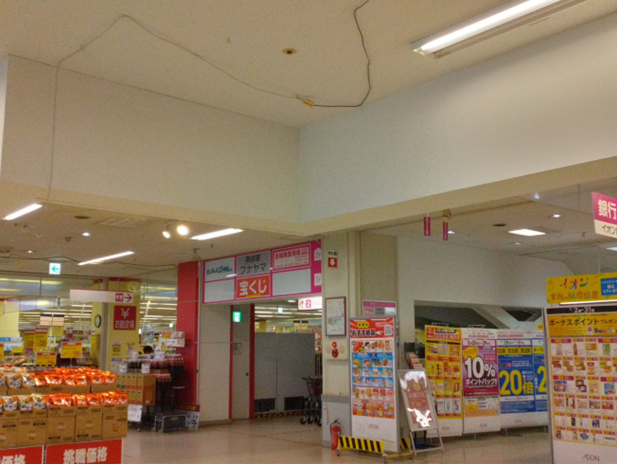 【イオン船岡店】１Fフードコード前 販促プロモーションに最適なスーパー店内催事イベントスペース
