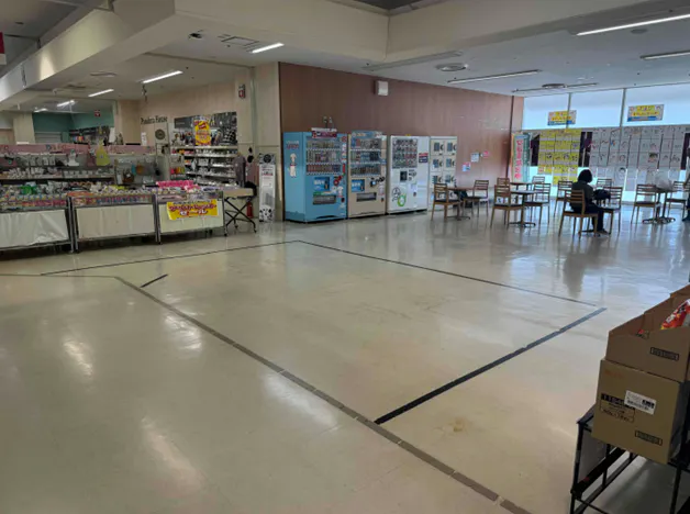 【イオン船岡店】１Fフードコード前 販促プロモーションに最適なスーパー店内催事イベントスペース