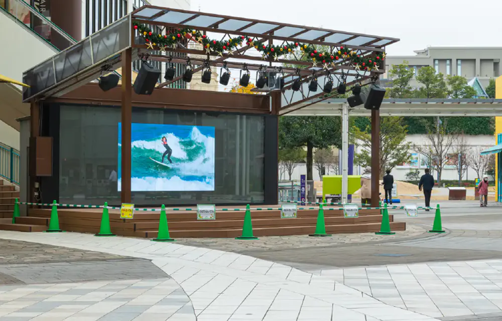 【ステラタウン】1階 メローペステージ・メローペ広場