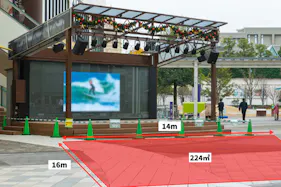 【ステラタウン】1階 メローペステージ・メローペ広場