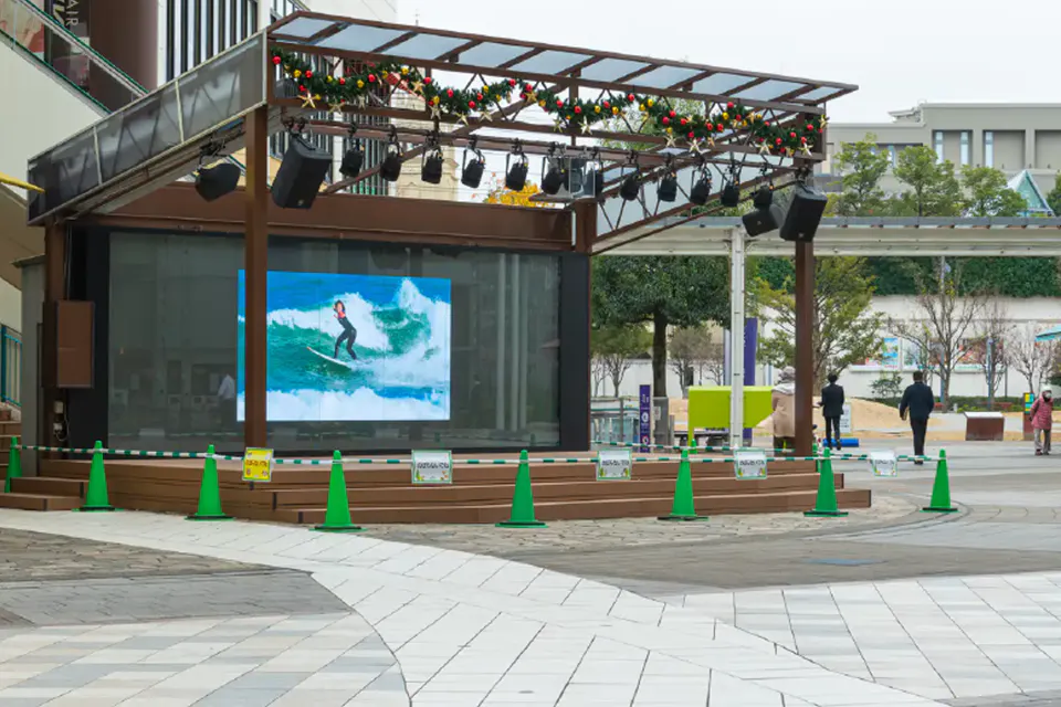 【ステラタウン】1階 メローペステージ・メローペ広場