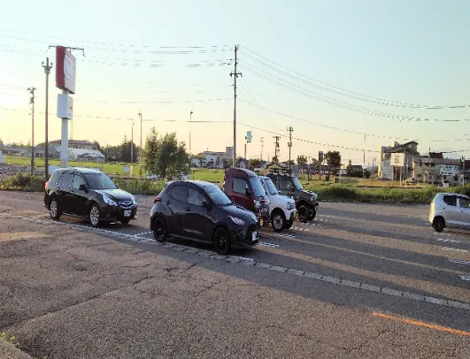 【マックスバリュ藤島】駐車場(移動販売車 電源なし)キッチンカー出店に最適なスーパー店外催事イベントスペース