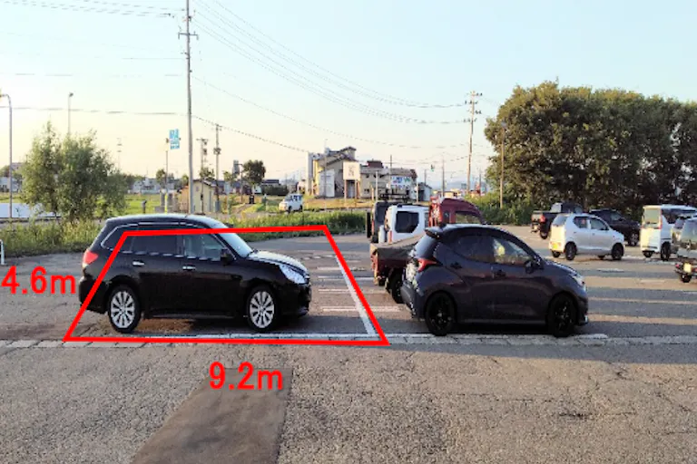 【マックスバリュ藤島】駐車場(移動販売車 電源なし)キッチンカー出店に最適なスーパー店外催事イベントスペースの画像1