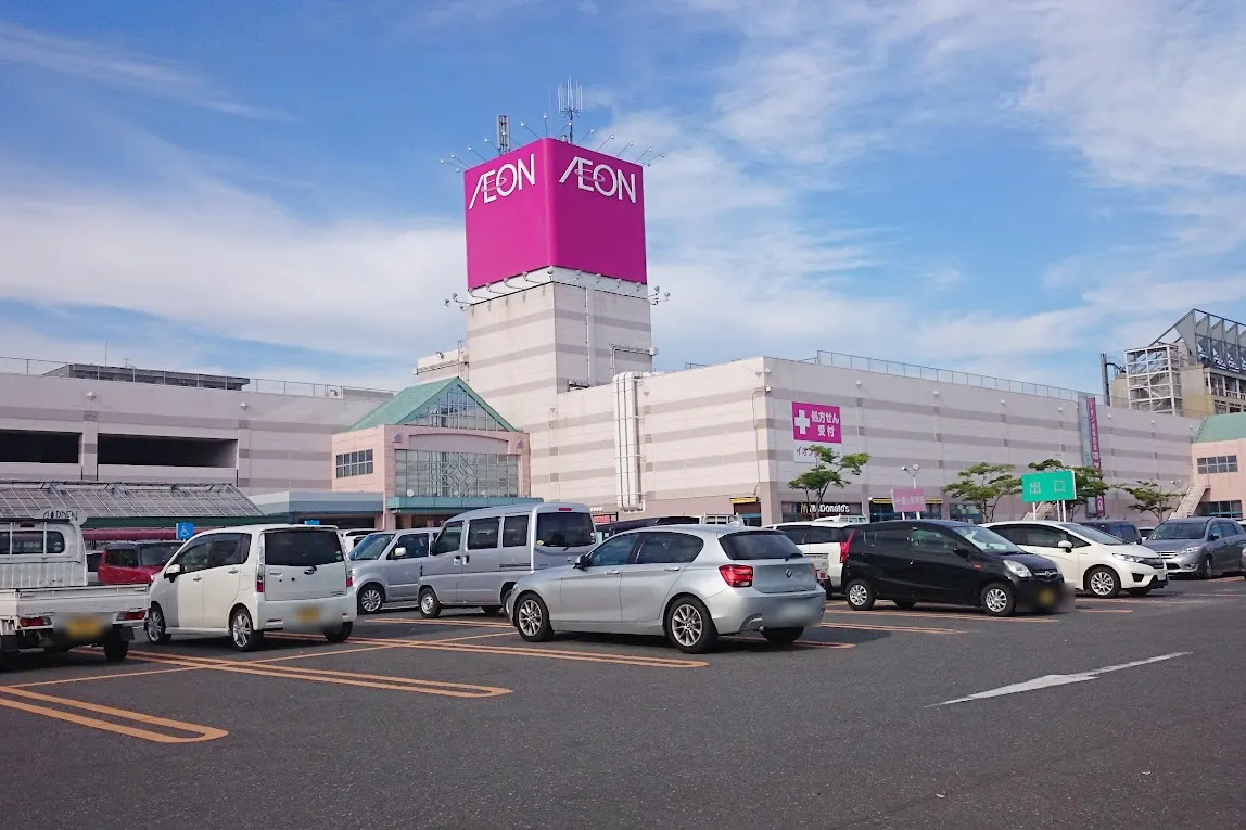 【イオン古川店】プロモーションイベントや物販イベントに最適な通行量の多い1Fエスカレーター横(左側)にあるイベントスペース