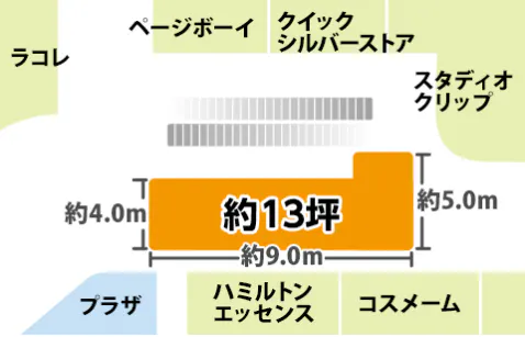 【イオンモール浜松市野*】1F　ウエストコート