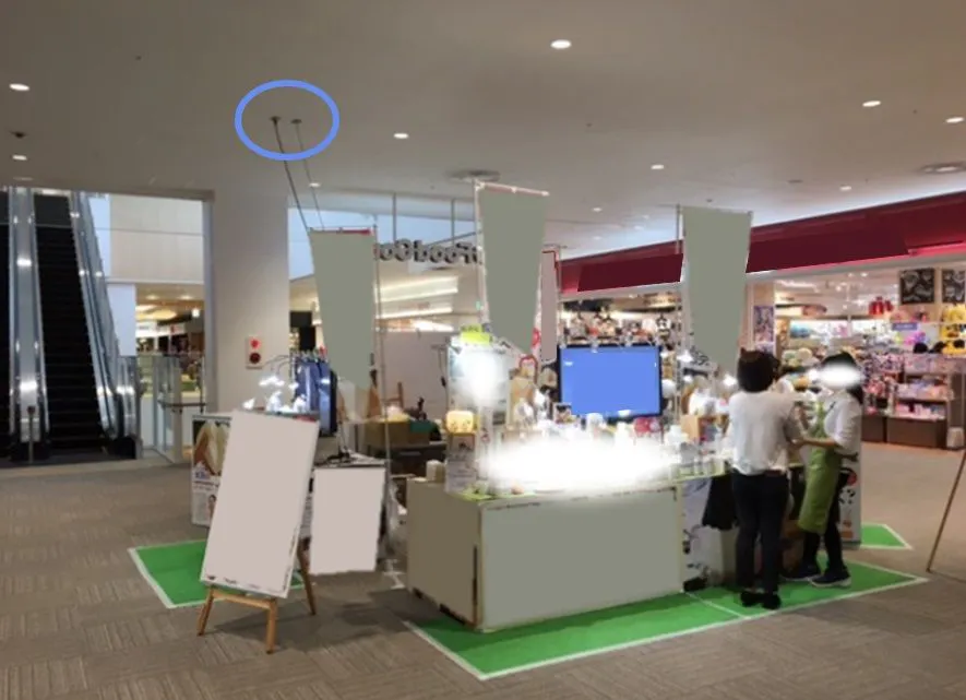 【ららぽーと湘南平塚】3階 湘南 Food Hall(フードコート)前