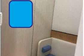 【イオンモール川口】モール内広告 授乳室・おむつ替えシート壁面