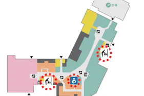 【イオンモール川口】モール内広告 授乳室・おむつ替えシート壁面