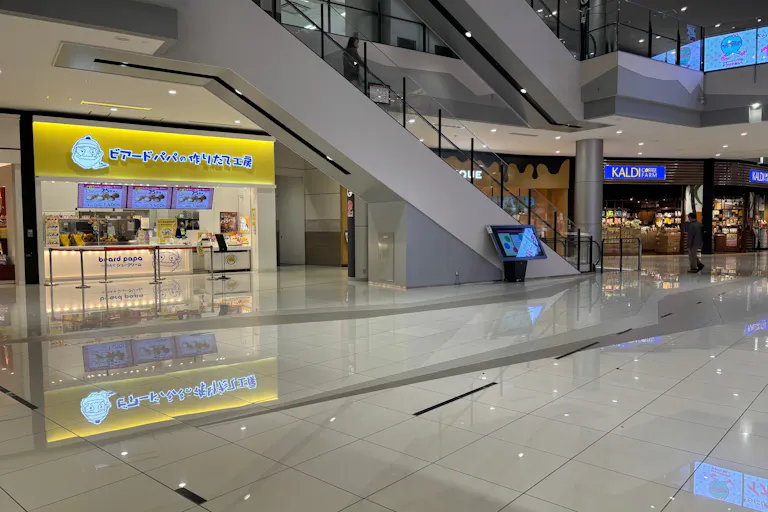 風のコート大 スタイル側から