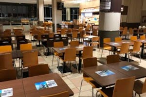 【イオン藤井寺ショッピングセンター】モール内広告 フードコート