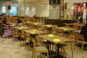 【イオン藤井寺ショッピングセンター】モール内広告 フードコート