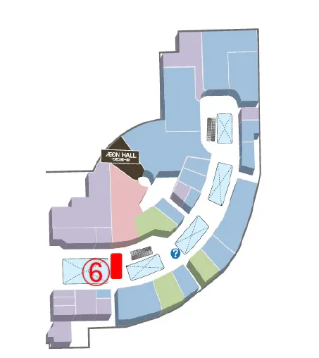 【イオンモール東久留米*】じぶんまくら前　ブリッジスペース