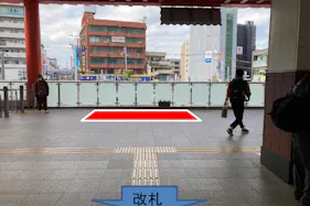 【JR香椎駅構内】JR香椎駅構内イベントスペース(駅改札前)