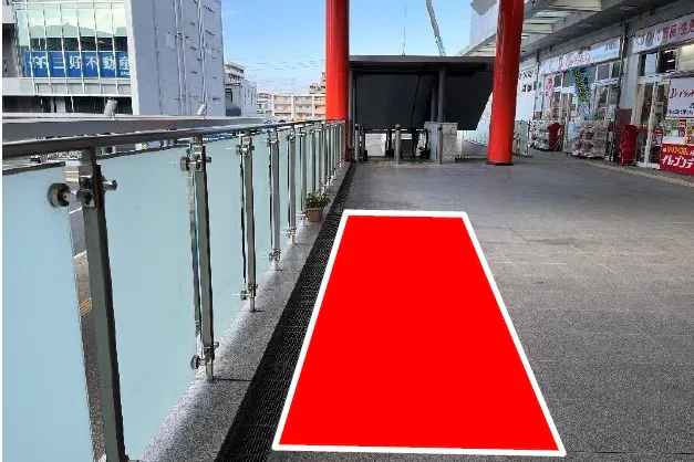 【JR香椎駅構内】JR香椎駅構内イベントスペース(駅改札前)