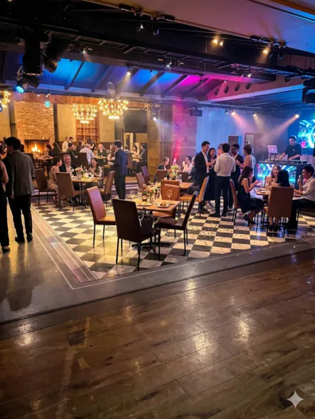 【渋谷駅1分】カフェやシアターを思わせる華やかな内装が魅力的な大型貸し切りレンタルスペース