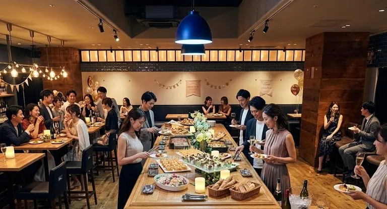 【渋谷駅1分】カフェやシアターを思わせる華やかな内装が魅力的な大型貸し切りレンタルスペース