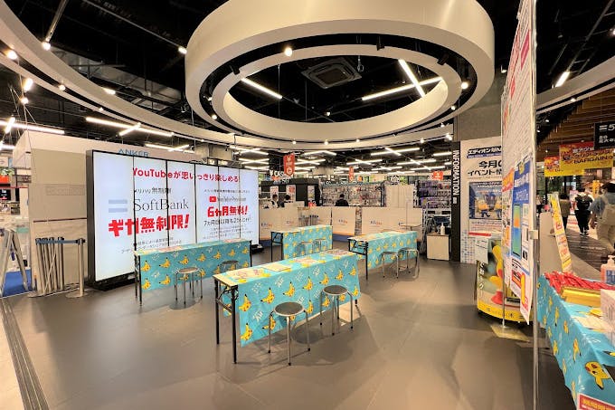 【エディオンなんば本店】ポップアップストアやセールスプロモーションに適した難波駅近くのイベントスペース