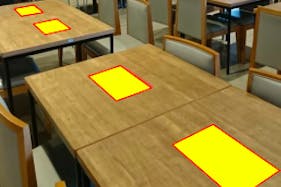 【イオンモール広島祇園】モール内広告 フードコートステッカー