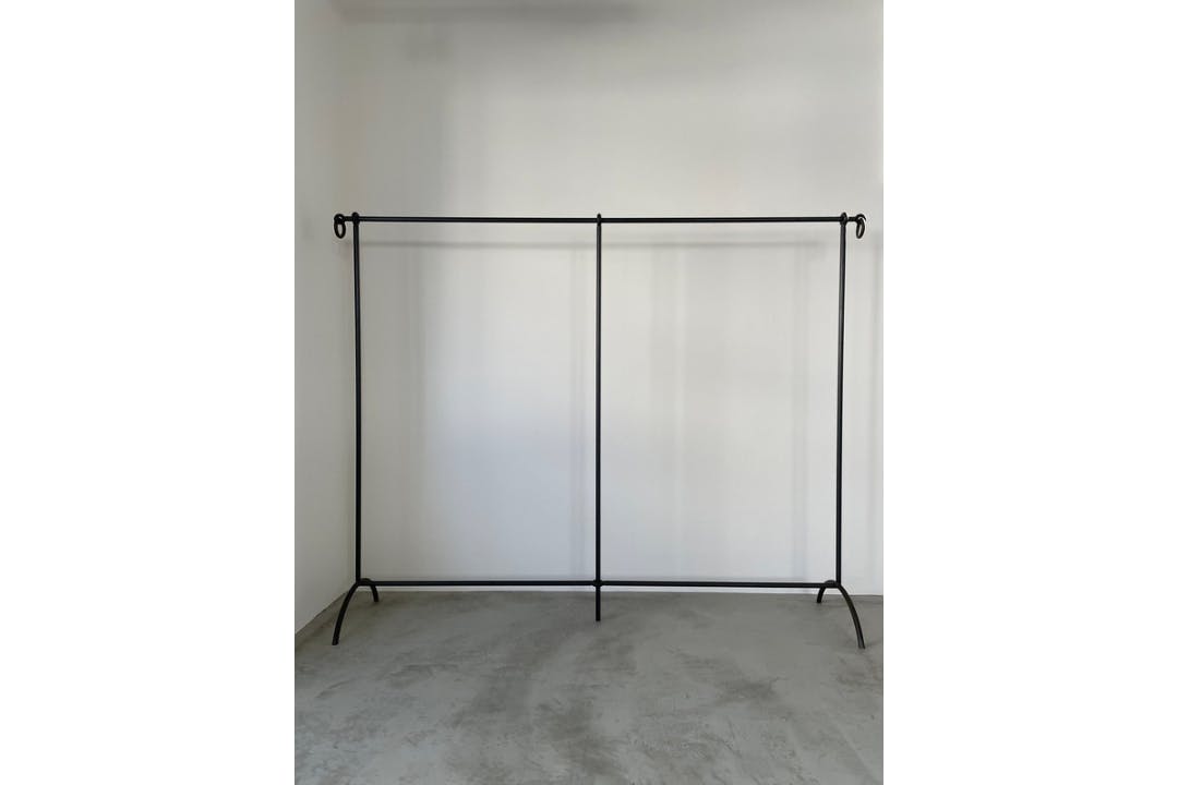 金属ラック×1本 W1800(高さ調節不可)