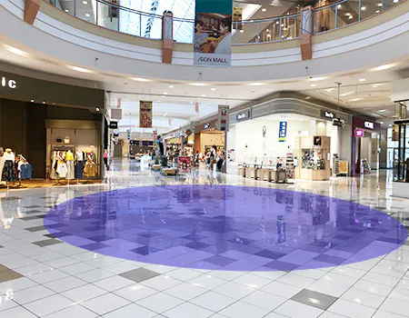 【イオンモール扶桑】プロモーションイベントに最適な1F セントラルコートの催事イベントスペース