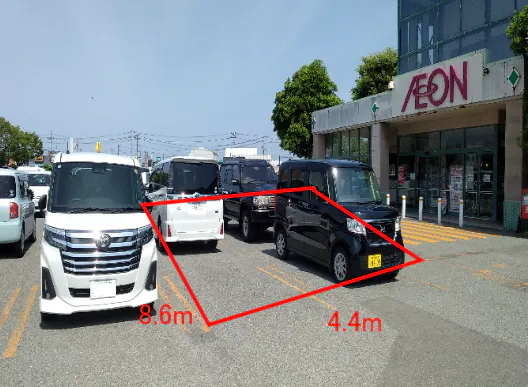 【イオン酒田南】駐車場(移動販売車 電源なし)キッチンカー出店に最適なスーパー店外催事イベントスペース