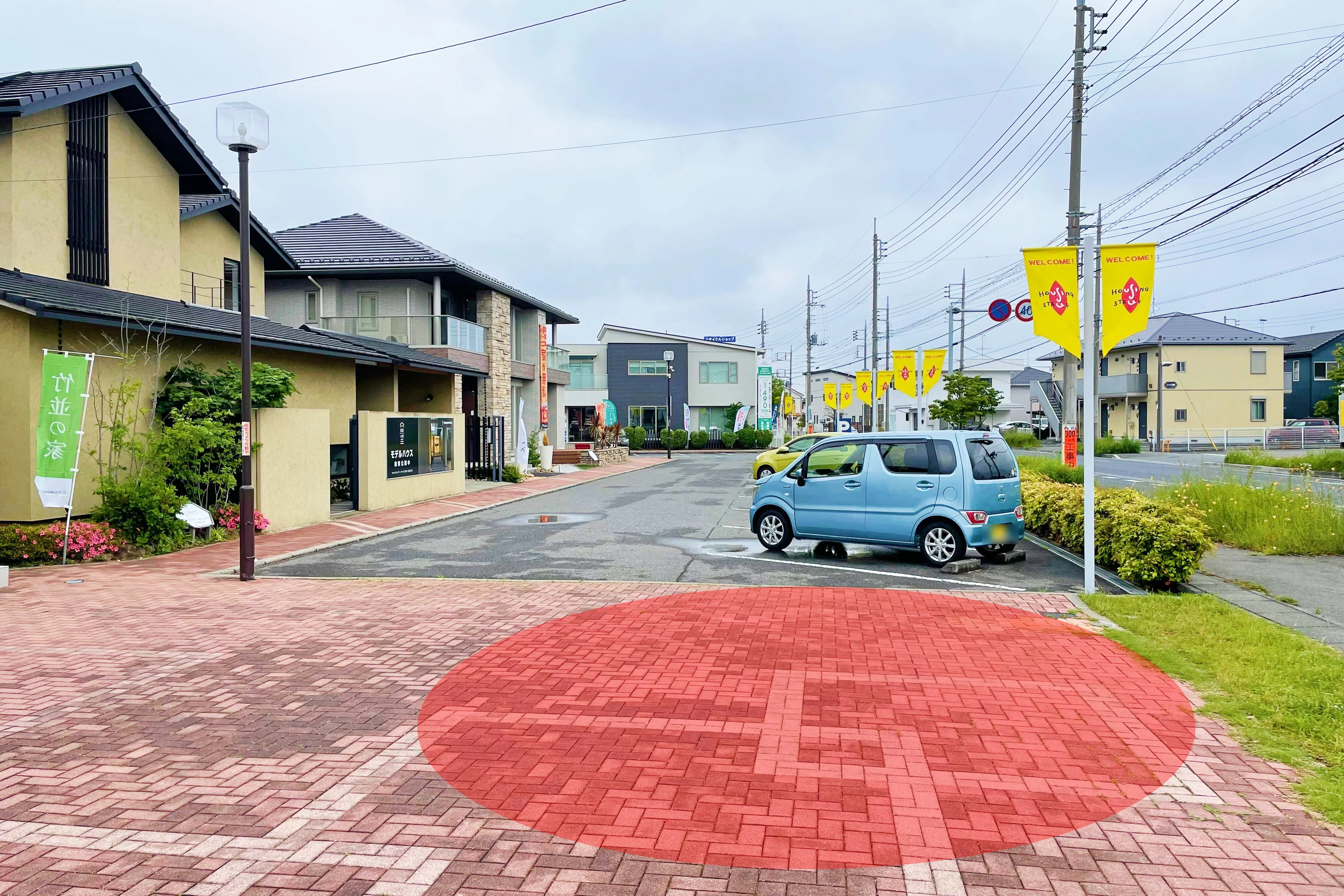 【本庄ハウジングステージ】各種プロモーションイベントやポップアップストアでの出店に最適な大型住宅展示場内にある屋外スペース