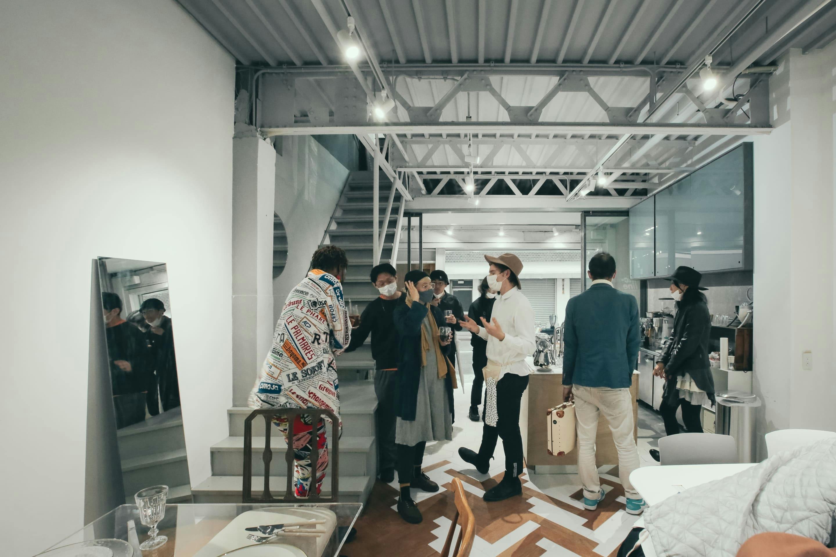 【阿波座駅3分】撮影やポップアップストアに適した入口がガラス張りの路面スペース