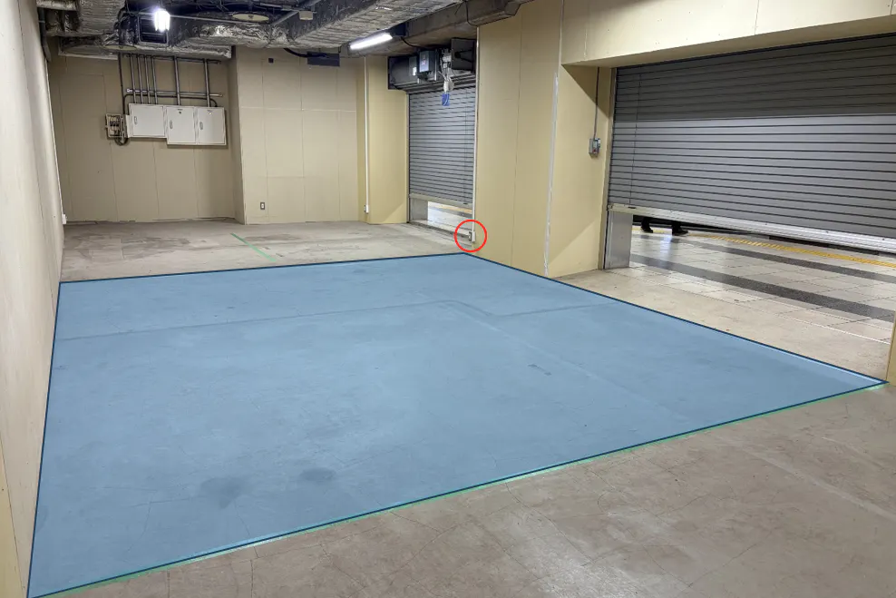 【横浜市営地下鉄ブルーライン関内駅・改札外B区画(中央)|割引キャンペーン実施中】物販、食物販のポップアップストアに最適な人通りの多い改札外イベントスペース