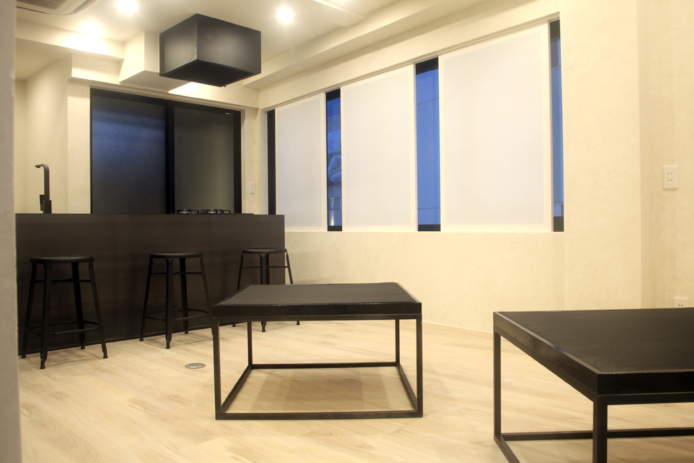 【恵比寿駅1分】展示会や食を使ったワークショップに利用可能、キッチン付きの駅近レンタルスペース