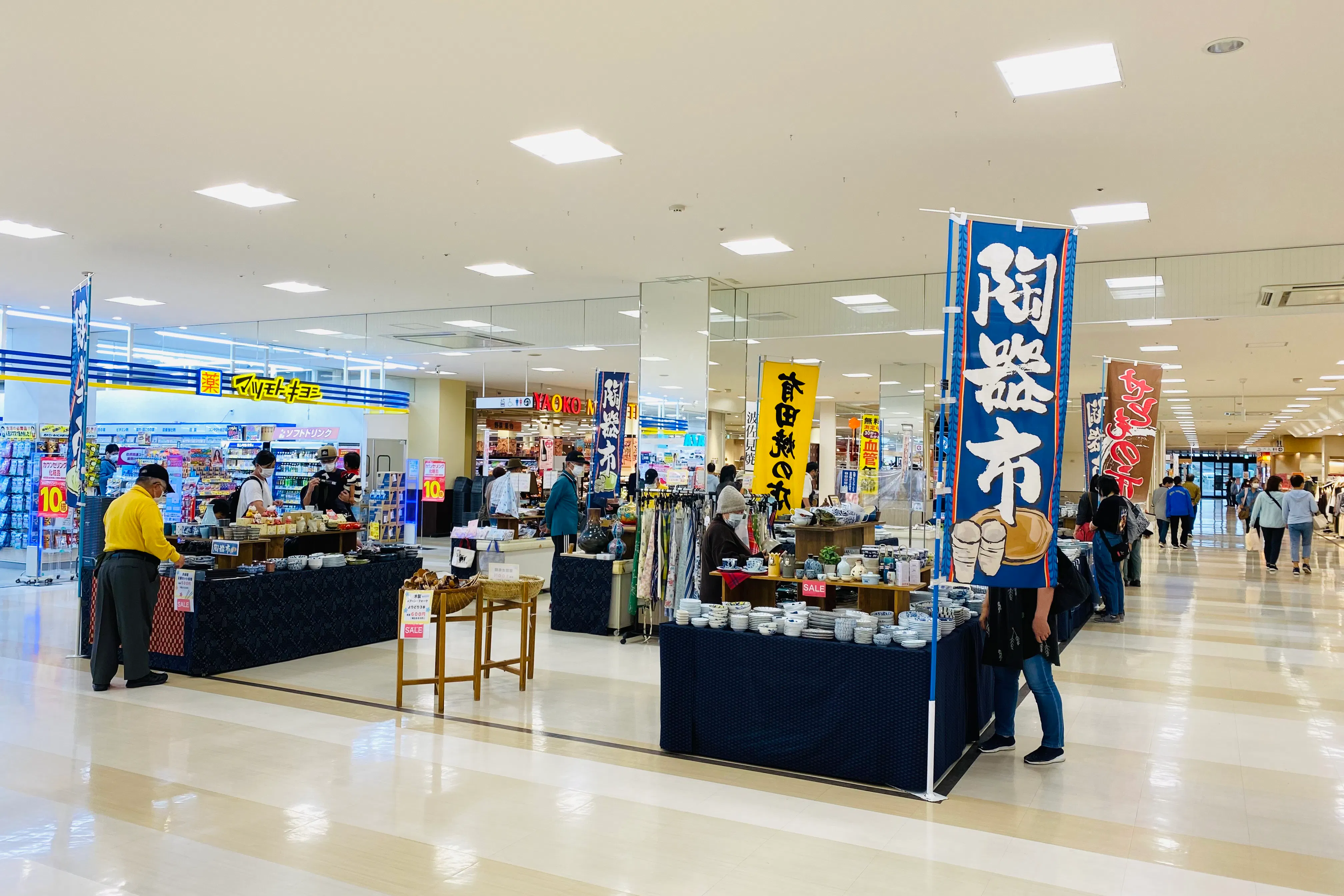 【アゼリアモール/1Fメイン催事スペース111㎡】アパレル・ファッションのポップアップストアや物産展会場に適した1F催事イベントスペース