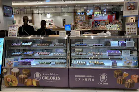 【アミュプラザくまもと】駅ビル1階 イートインスペース①