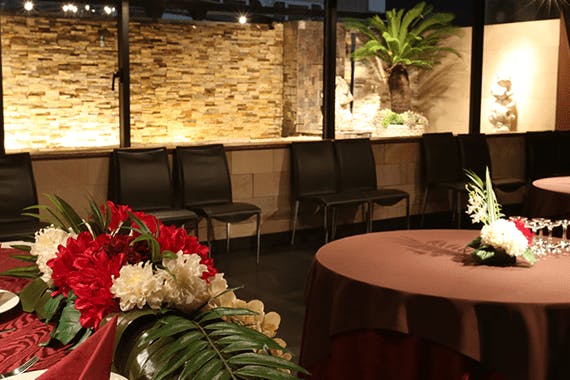 【池袋駅1分】講演会や企業の懇親会に活用できる滝のテラスが特徴的なイベントスペース(7Fグレースバリ)