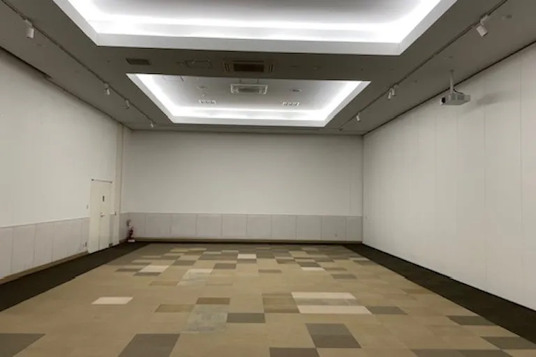 イオンホールA扉側より