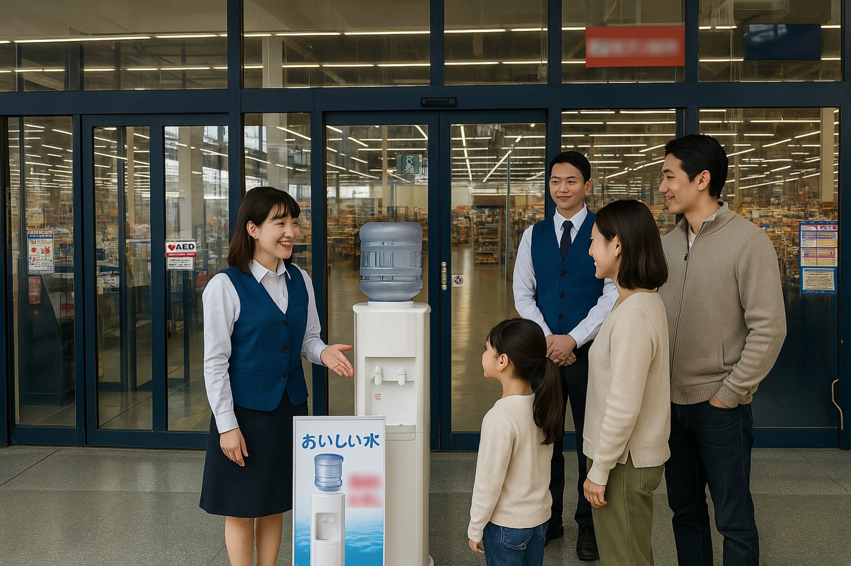 【メガセンタートライアル筑後店】NEW！販促プロモーションやポップアップストアに最適な「 Ⓐ正面入口風除室」※買取催事不可