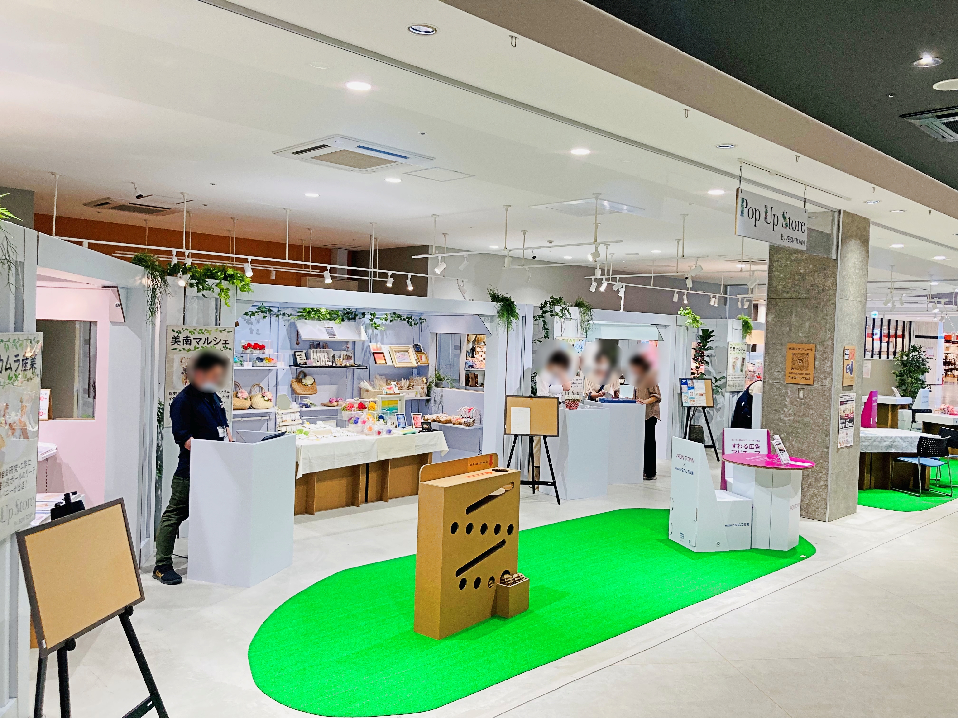 【イオンタウン吉川美南／POPUPピンク】什器・諸費用込み！ 低価格で出店可能！ ポップアップストア特設スペースの画像7