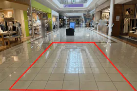 【イオンモール新居浜】『1F 催事スペースE-2』ーレストラン街に近く通行量抜群!プロモーション活動に最適なスポット