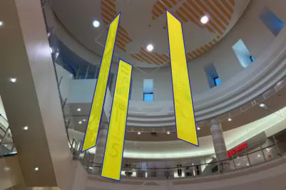 【イオンモールかほく*】大型バナー