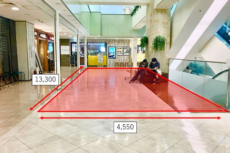【本厚木ミロード】本厚木ミロード①6F エスカレーター横の画像4