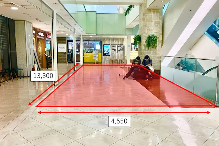 【本厚木ミロード】本厚木ミロード①6F エスカレーター横の画像4