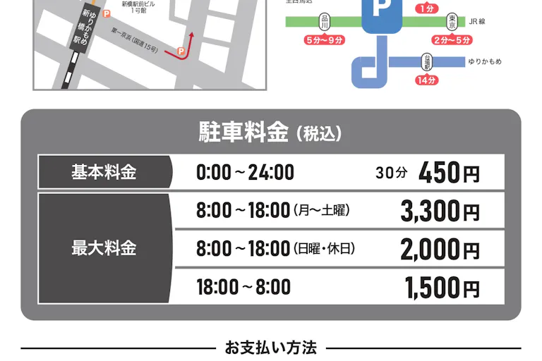 【ウィング新橋】京急しんちか駐車場_新橋_銀座_定期契約の画像2