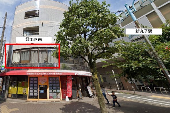 【新丸子駅1分】武蔵小杉駅からもアクセス可能!展示会や物販に適した新丸子駅西口出てすぐの2階イベントスペース