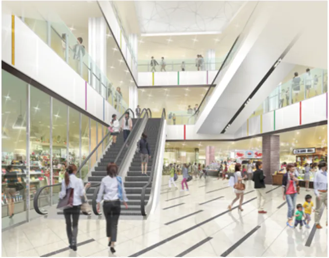 【イオンモール松本】晴庭1F かがやきコートの画像