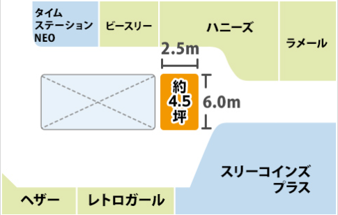 【イオンモール浜松市野*】2F　イベントスペースE(スリーコインズ前)