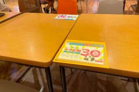 【イオンモール京都桂川】モール内広告 フードコート・カジュアルコート