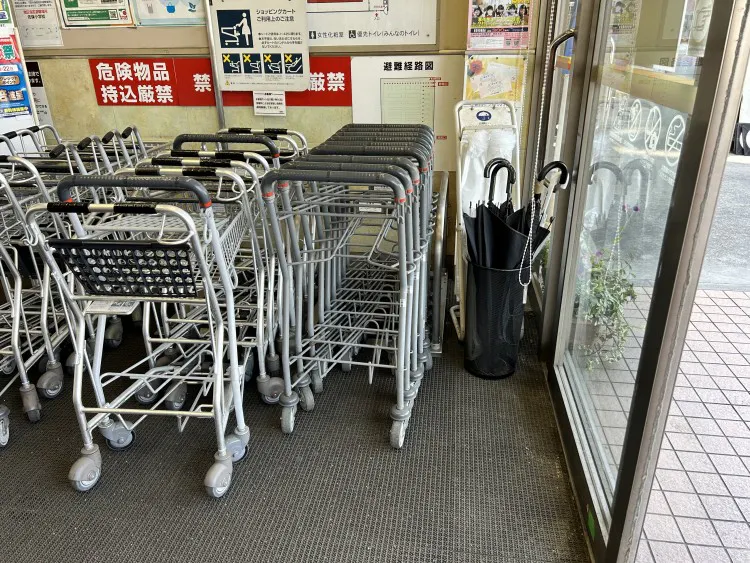 【プライスカット法蓮】プロモーションに利用可能な屋外スペース