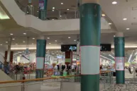 【イオンモール広島府中】モール内広告 柱巻き