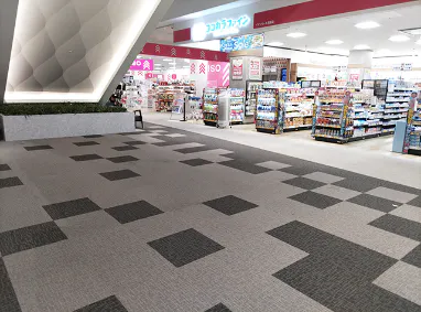 【イオンモール徳島】2F南側エスカレーター下スペースの画像